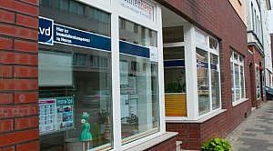 Geschäft von vorne